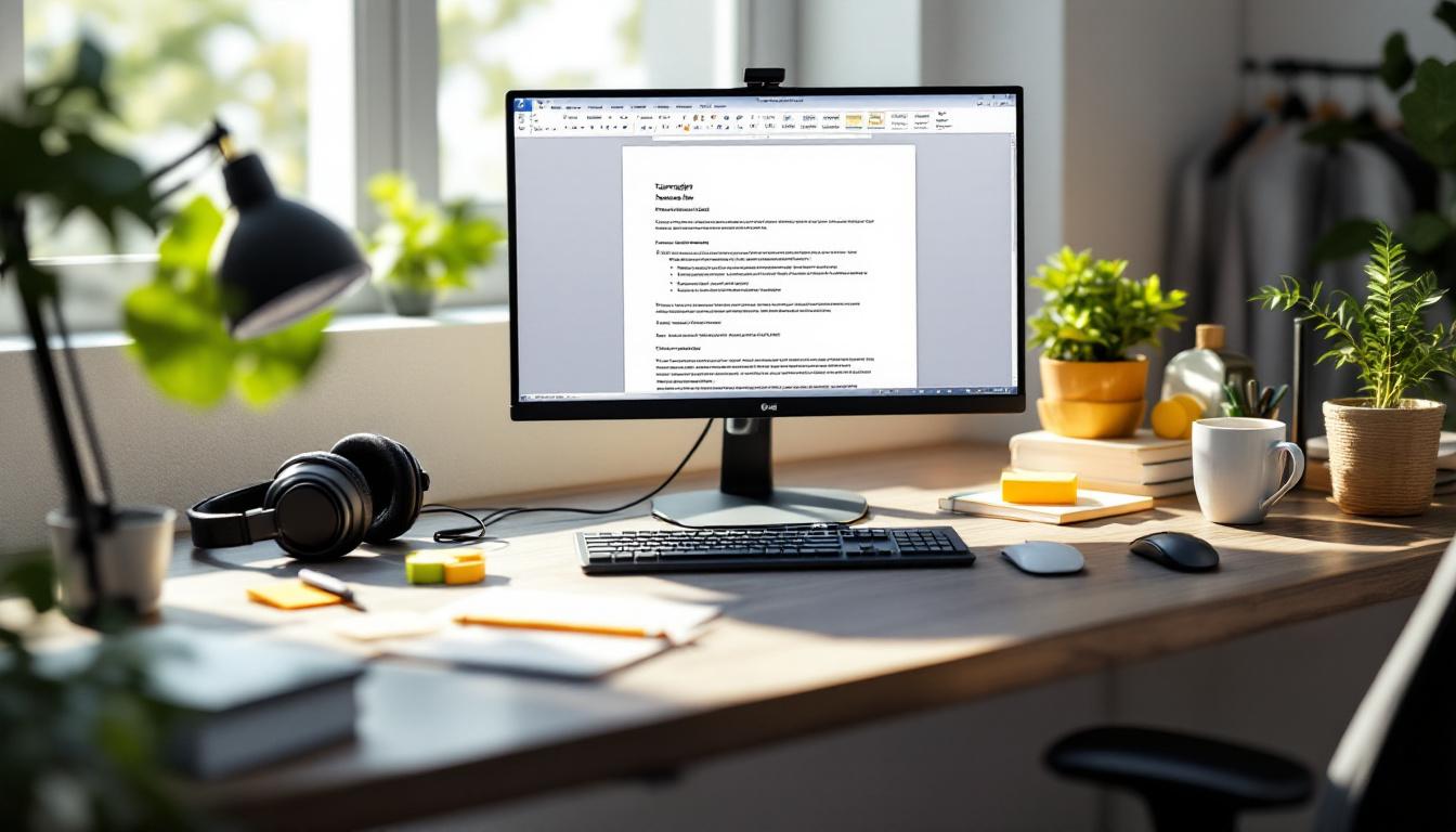 découvrez des méthodes pratiques et des astuces efficaces pour maîtriser la transcription dans microsoft word et optimiser votre productivité.