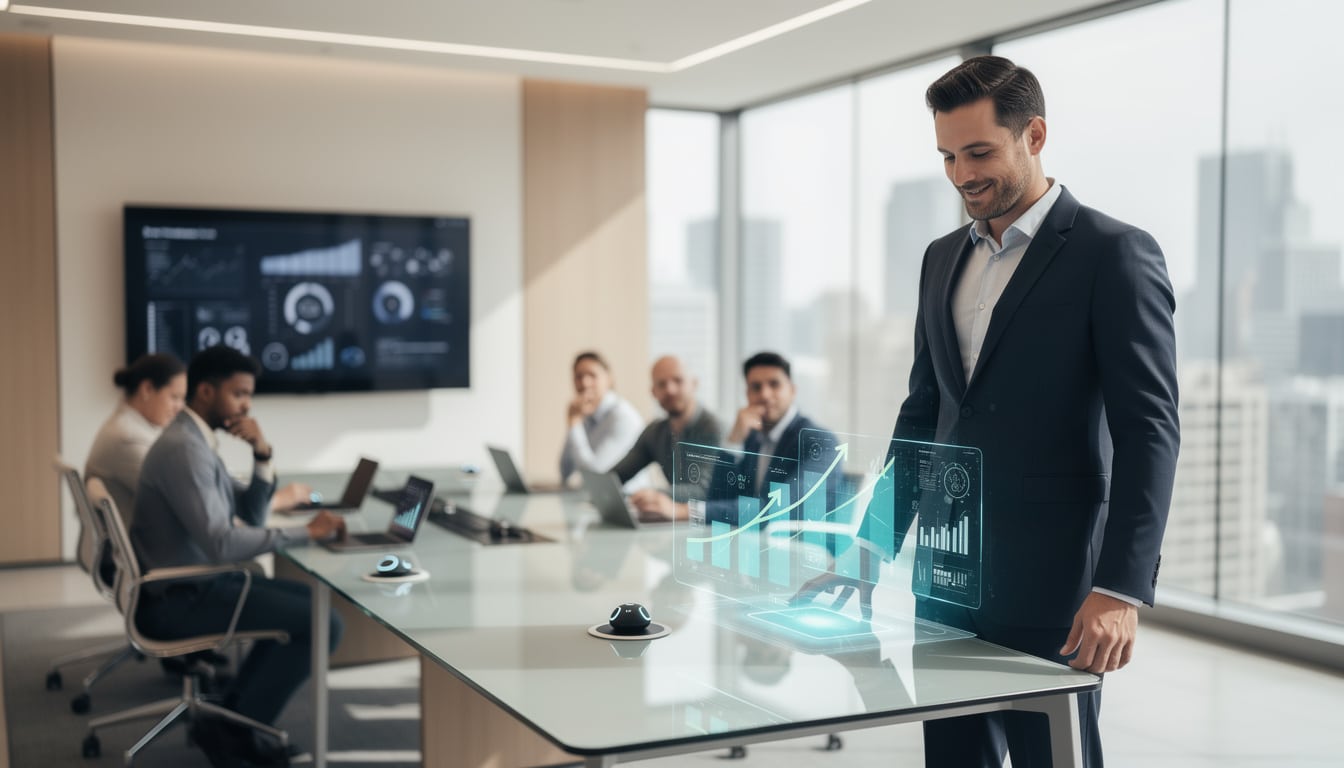 découvrez comment 70 % des dirigeants observent une amélioration de la productivité grâce à l'intelligence artificielle au bureau, malgré la prudence des employés face à ces nouvelles technologies.