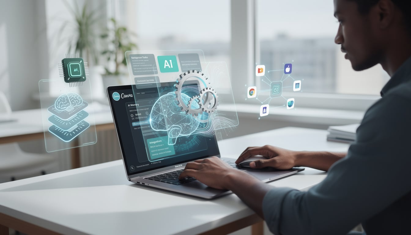 découvrez comment canva transforme son intelligence artificielle avec une mémoire améliorée, des traitements en tâche de fond et de nouvelles intégrations pour une création plus fluide et efficace.