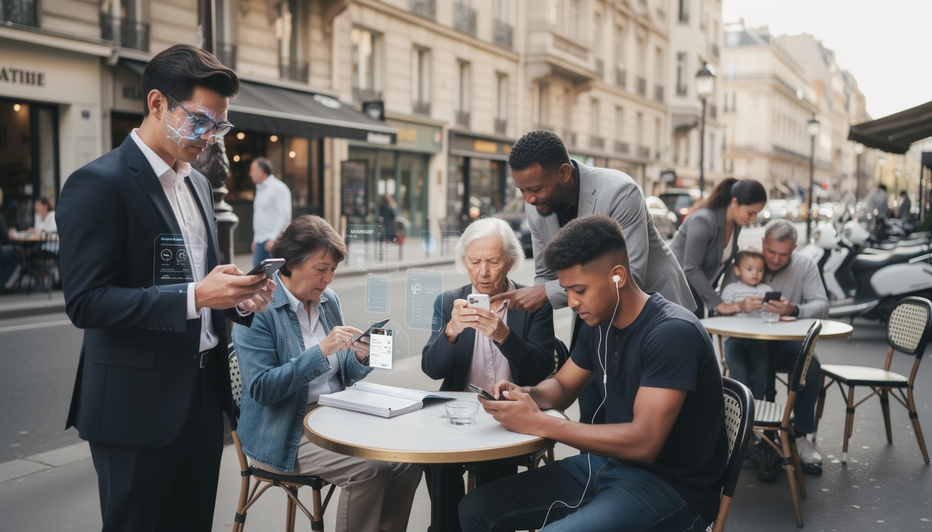 découvrez le véritable niveau de compétences numériques des français face à l'intelligence artificielle, l'illectronisme et l'usage des smartphones.