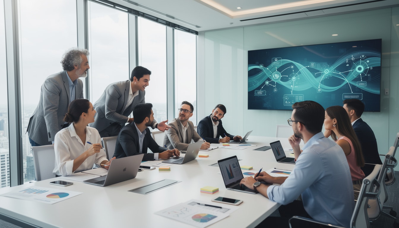 découvrez nos formations indispensables pour maîtriser la conception et le déploiement d’une stratégie de communication efficace, et améliorer l'impact de vos messages professionnels.