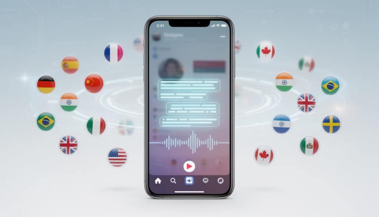 instagram lance une fonctionnalité de traduction vocale assistée par ia en français et 17 autres langues, facilitant la communication mondiale et améliorant l'accessibilité des contenus.