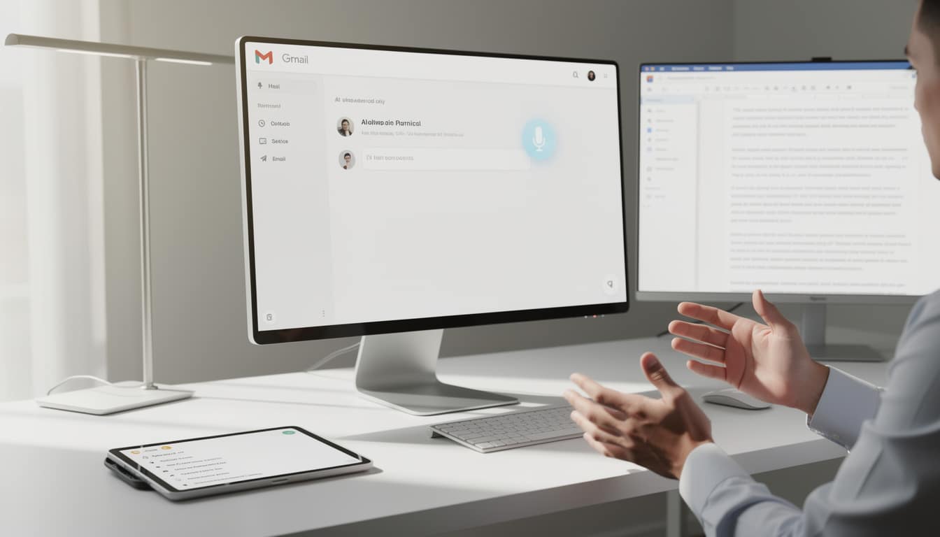 découvrez comment google workspace intègre la technologie gemini pour améliorer la reconnaissance vocale dans gmail, docs et keep, facilitant ainsi la productivité et la collaboration.