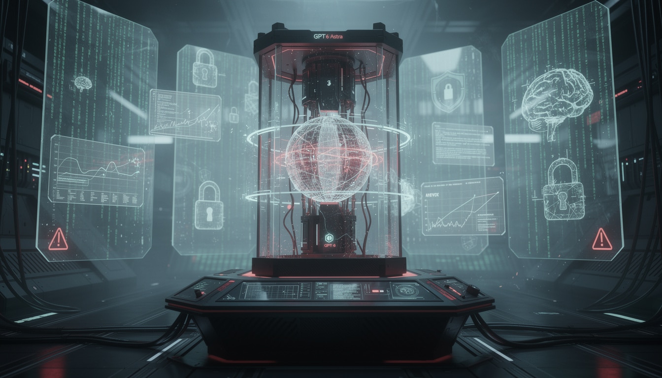 découvrez gpt-6 astra, le nouveau modèle d'openai classé au niveau maximal de risque cyber, repoussant les limites de l'intelligence artificielle et de la sécurité.